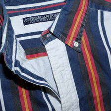 Vintage Vertical Stripe Shirt Large / XLarge - Double Double Vintage