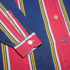 Vertical Striped Button Up Shirt XLarge / XXLarge - Double Double Vintage