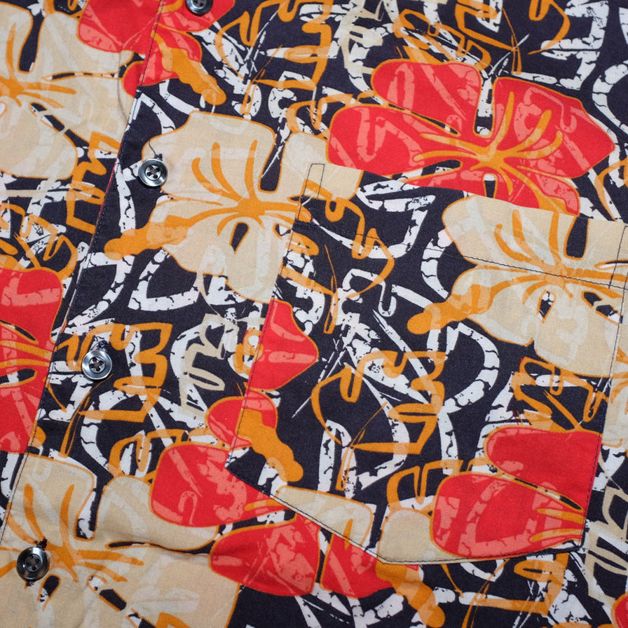 Floral Pattern Shirt XLarge - Double Double Vintage