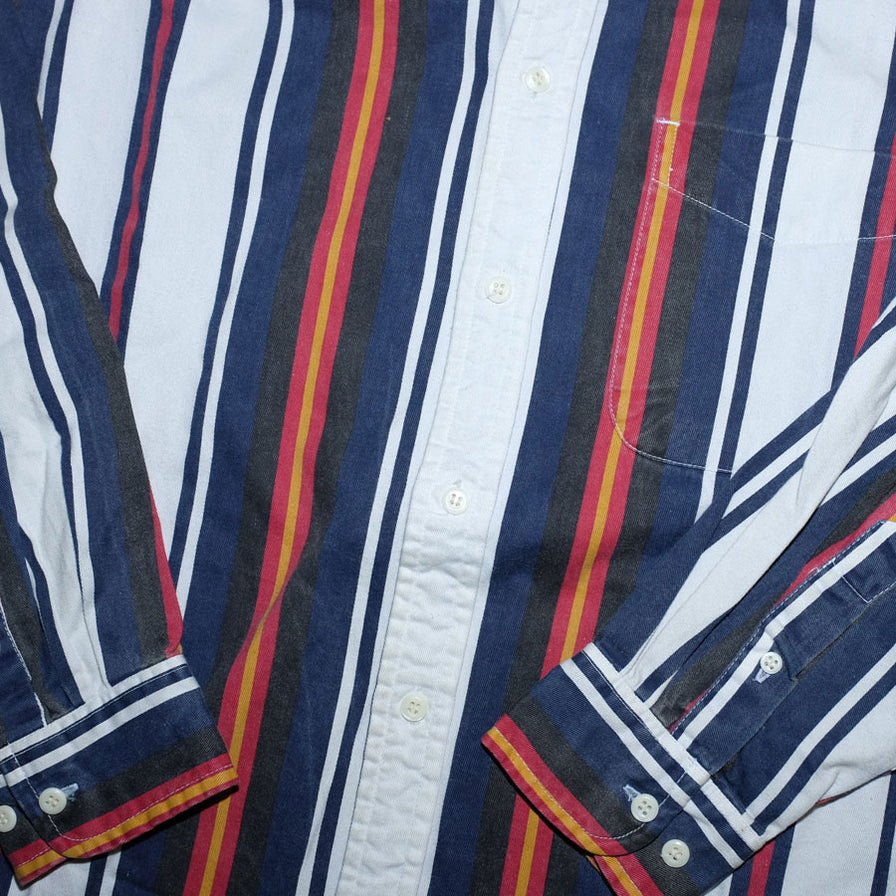 Vintage Vertical Stripe Shirt Large / XLarge - Double Double Vintage