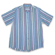 Vintage Vertical Stripe Shirt XLarge - Double Double Vintage