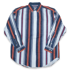 Vintage Vertical Stripe Shirt Large / XLarge - Double Double Vintage
