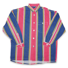 Vertical Striped Button Up Shirt XLarge / XXLarge - Double Double Vintage