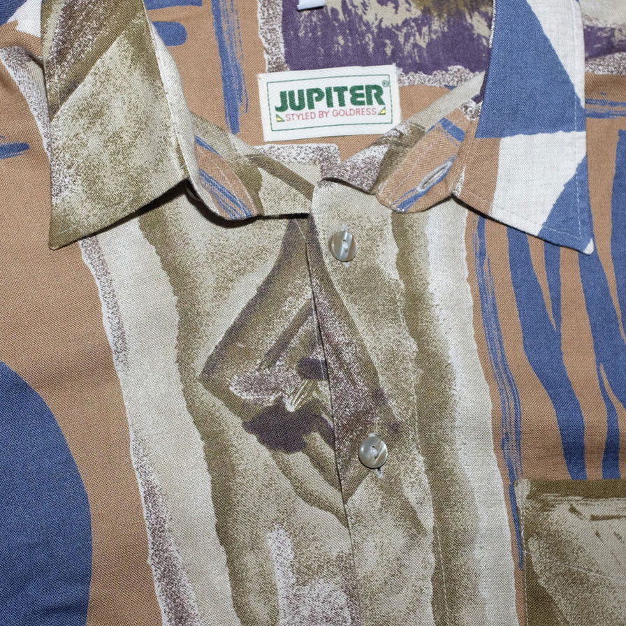 Vintage Pattern Shirt XLarge - Double Double Vintage