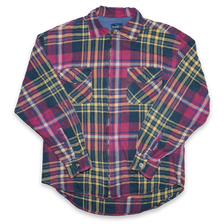 Vintage Flannell Zip Shirt Large