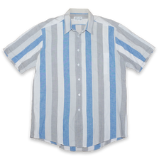 Vintage Vertical Striped Shirt Medium / Large - Double Double Vintage