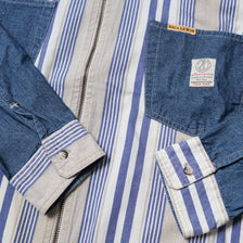 Vintage Patchwork Denim Jacket XLarge