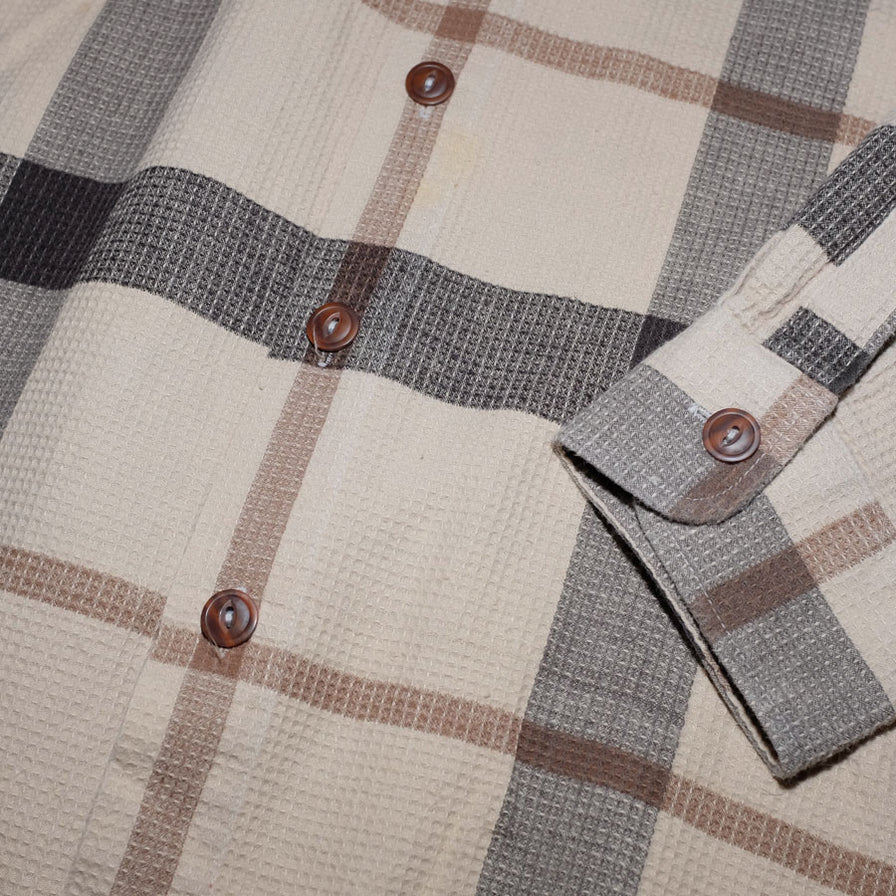 Vintage Waffle Structure Shirt XXLarge - Double Double Vintage