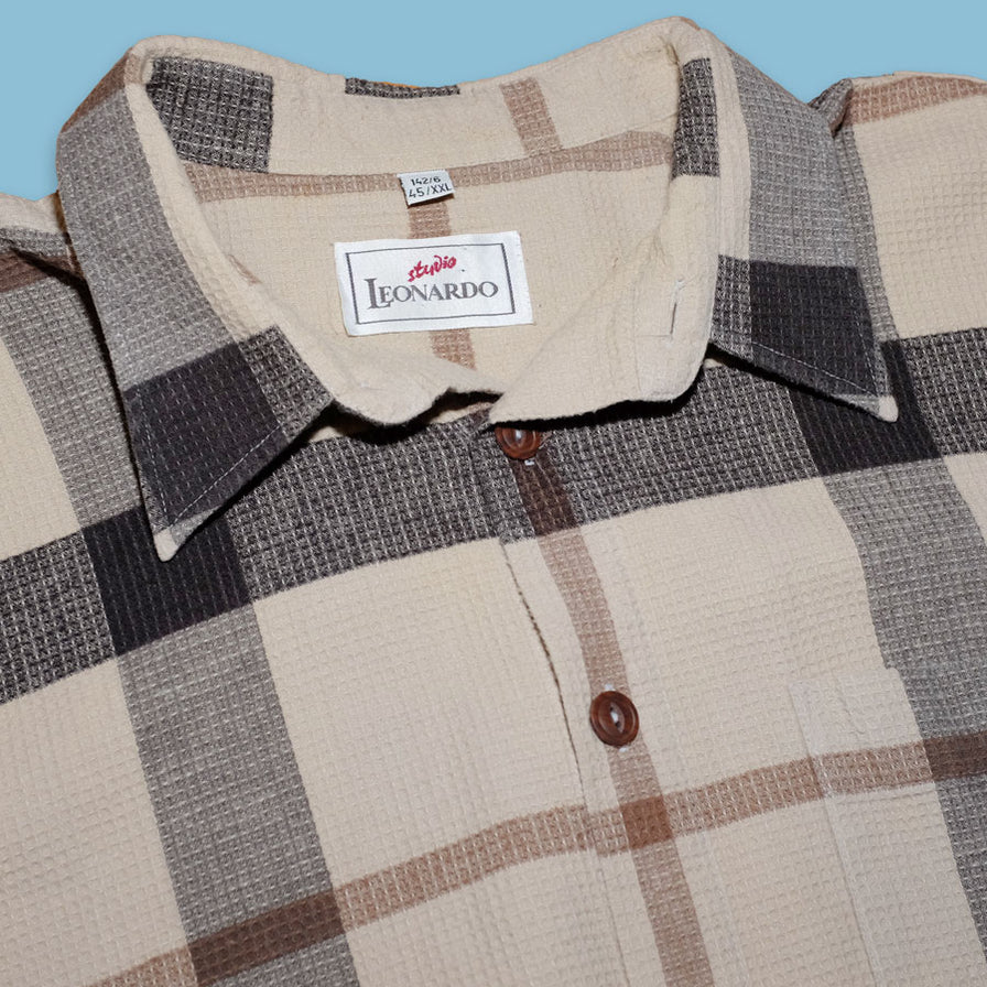 Vintage Waffle Structure Shirt XXLarge - Double Double Vintage