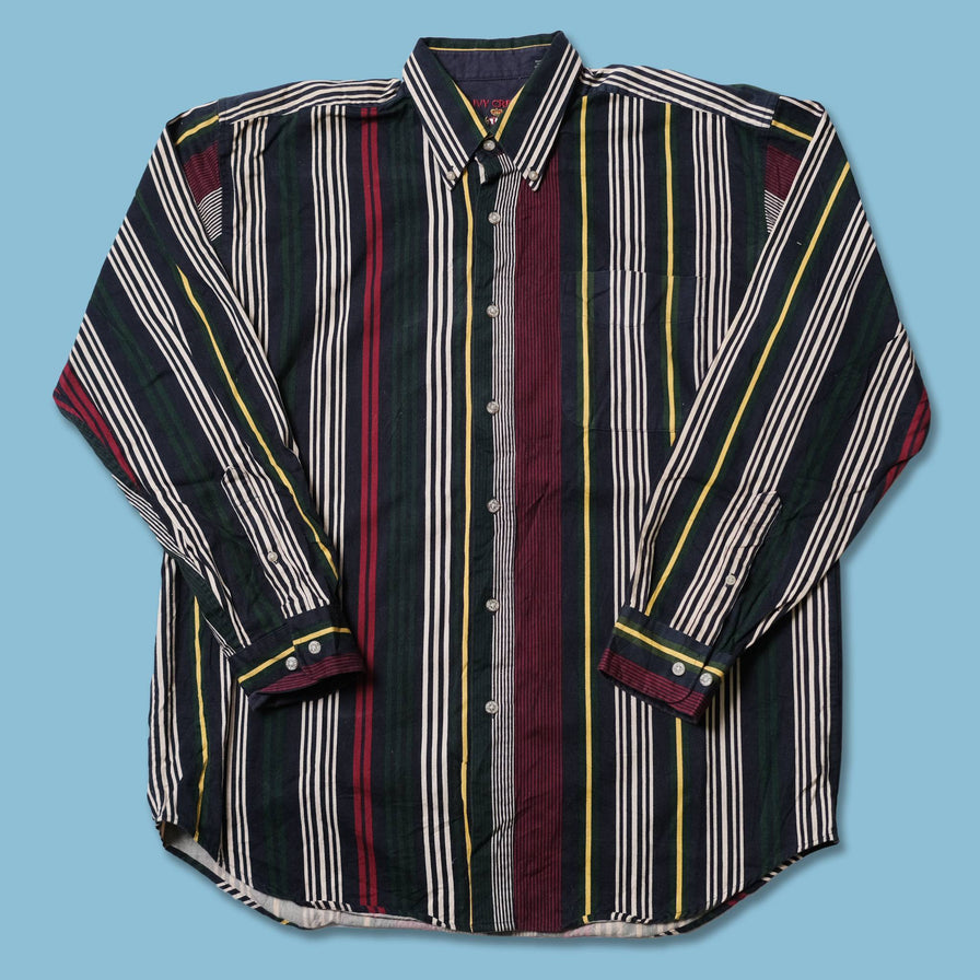 Vintage Vertical Striped Shirt Large / XLarge