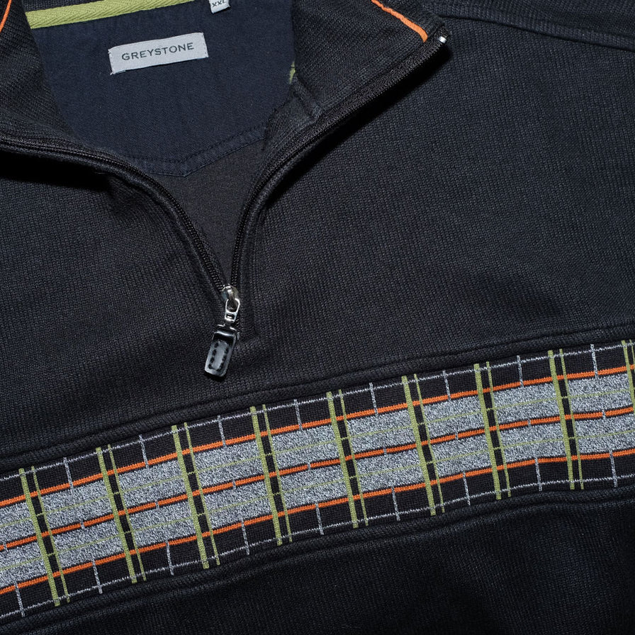 Vintage Q-Zip Sweater XLarge - Double Double Vintage