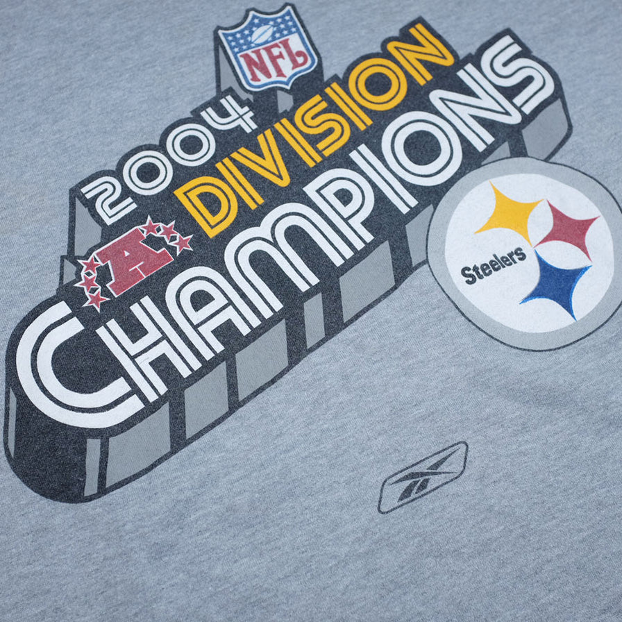 Reebok Steelers Sweater Large - Double Double Vintage