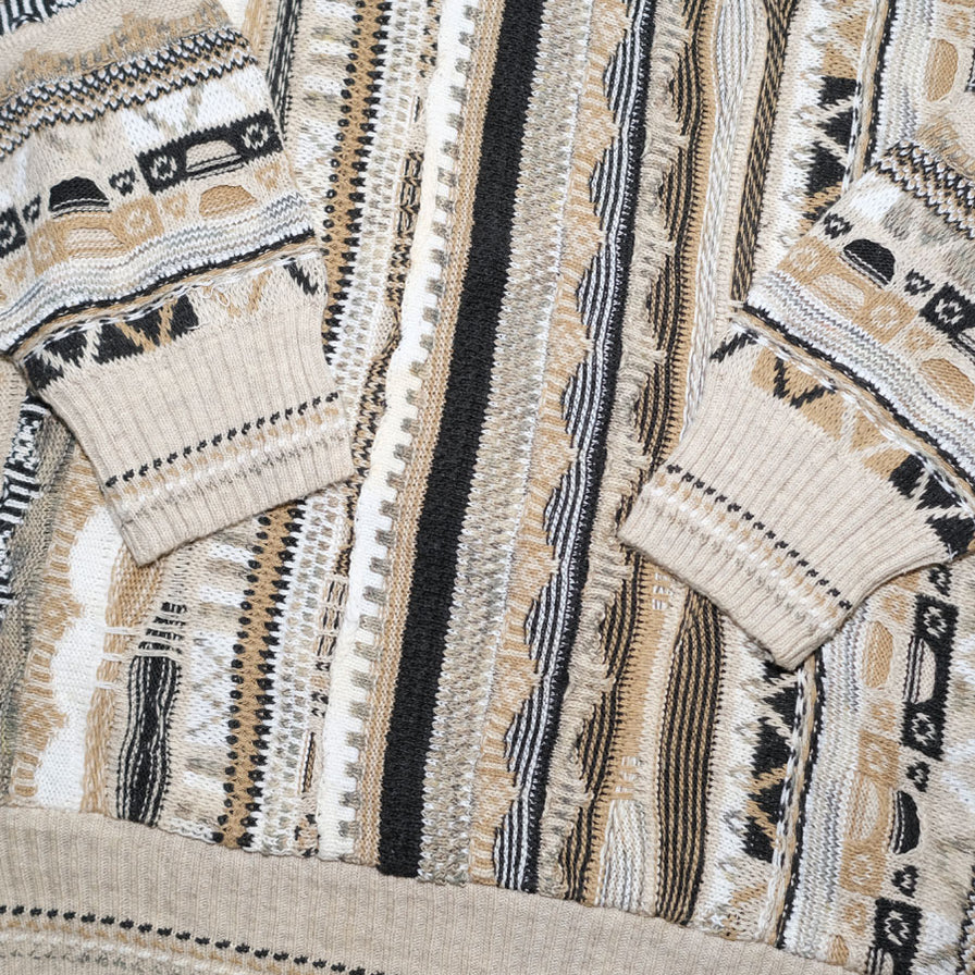 Vintage Coogi Style Sweater XLarge - Double Double Vintage