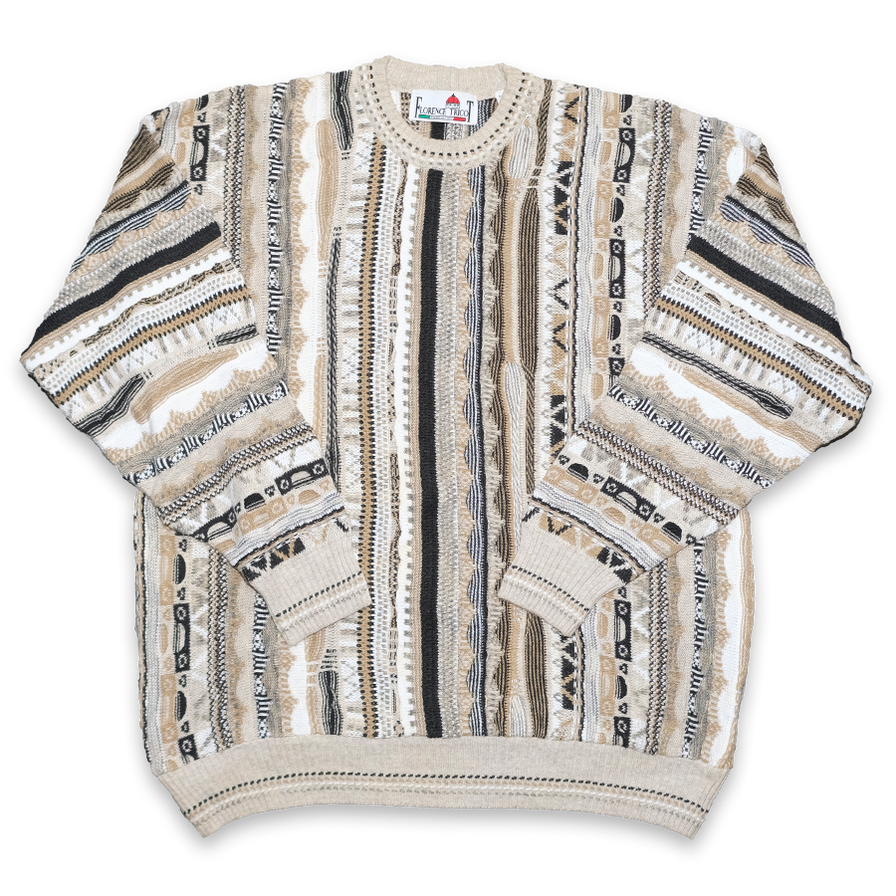 Vintage Coogi Style Sweater XLarge - Double Double Vintage