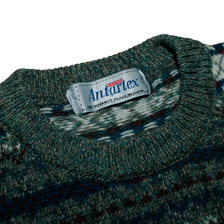 Vintage Knit Wool Sweatshirt Small - Double Double Vintage