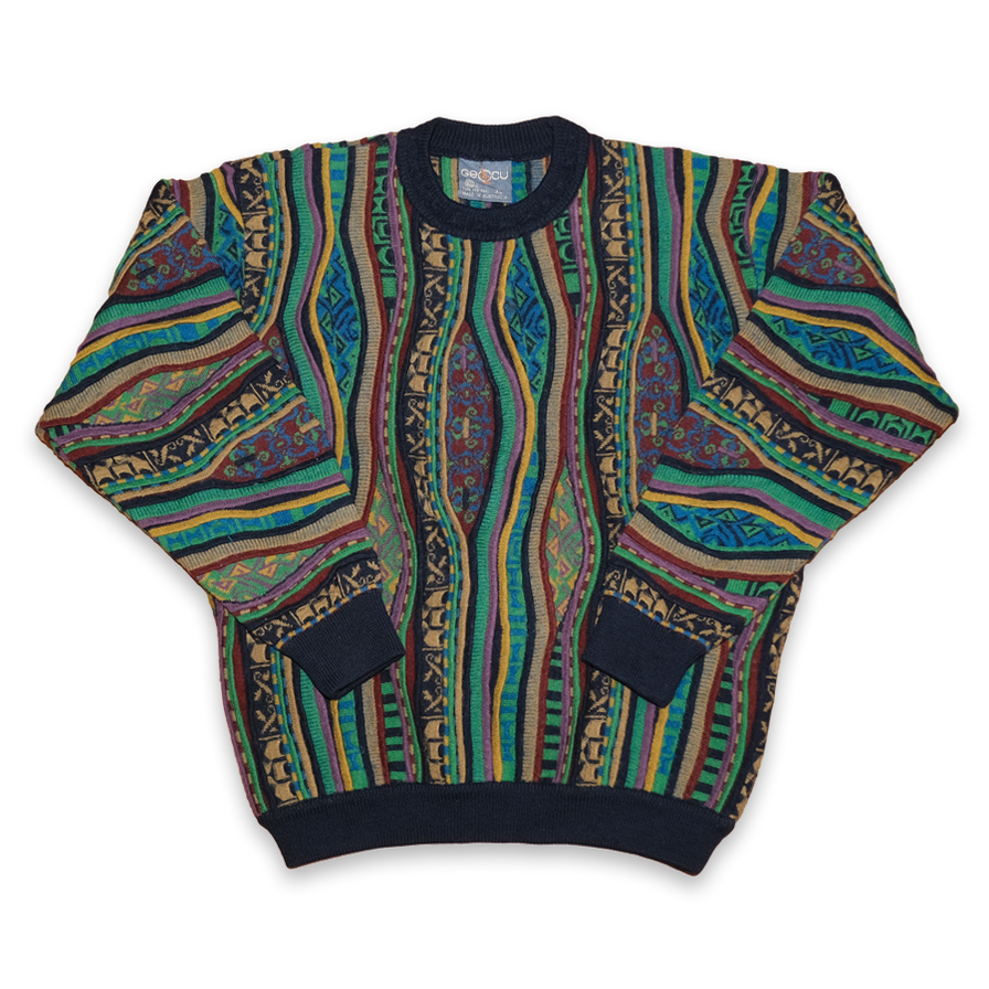 Vintage Knit Sweater Medium - Double Double Vintage