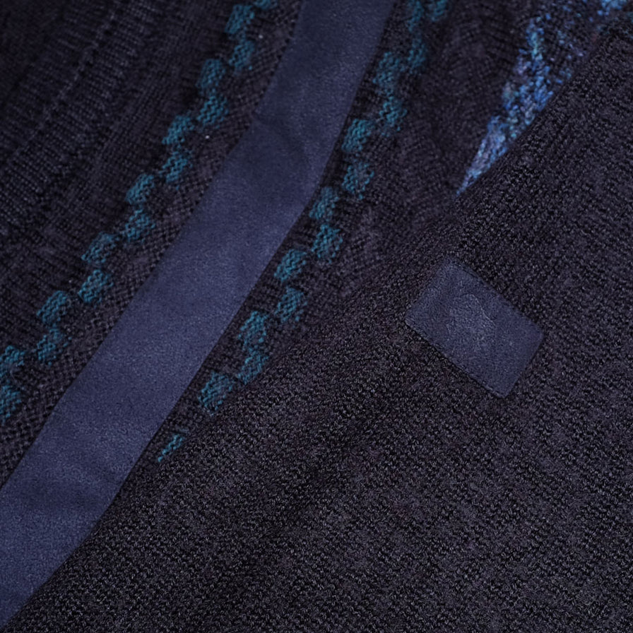 Vintage V-Neck Knit Sweater Small - Double Double Vintage