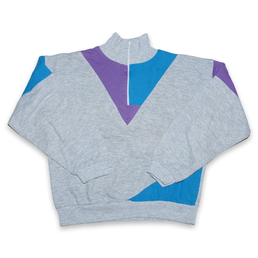 Vintage Women's Q-Zip Sweater Small / Medium - Double Double Vintage