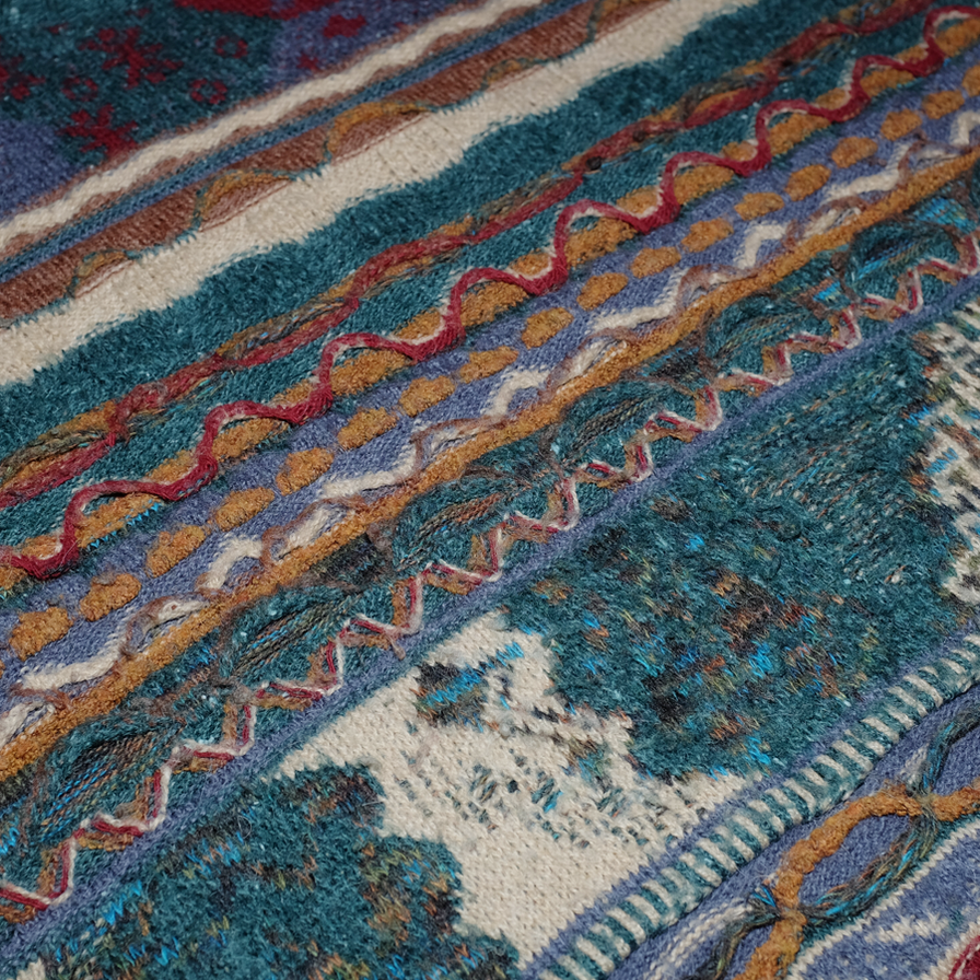 Vintage Knit Sweatshirt XLarge - Double Double Vintage