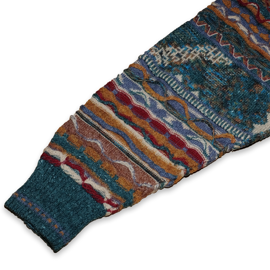 Vintage Knit Sweatshirt XLarge - Double Double Vintage