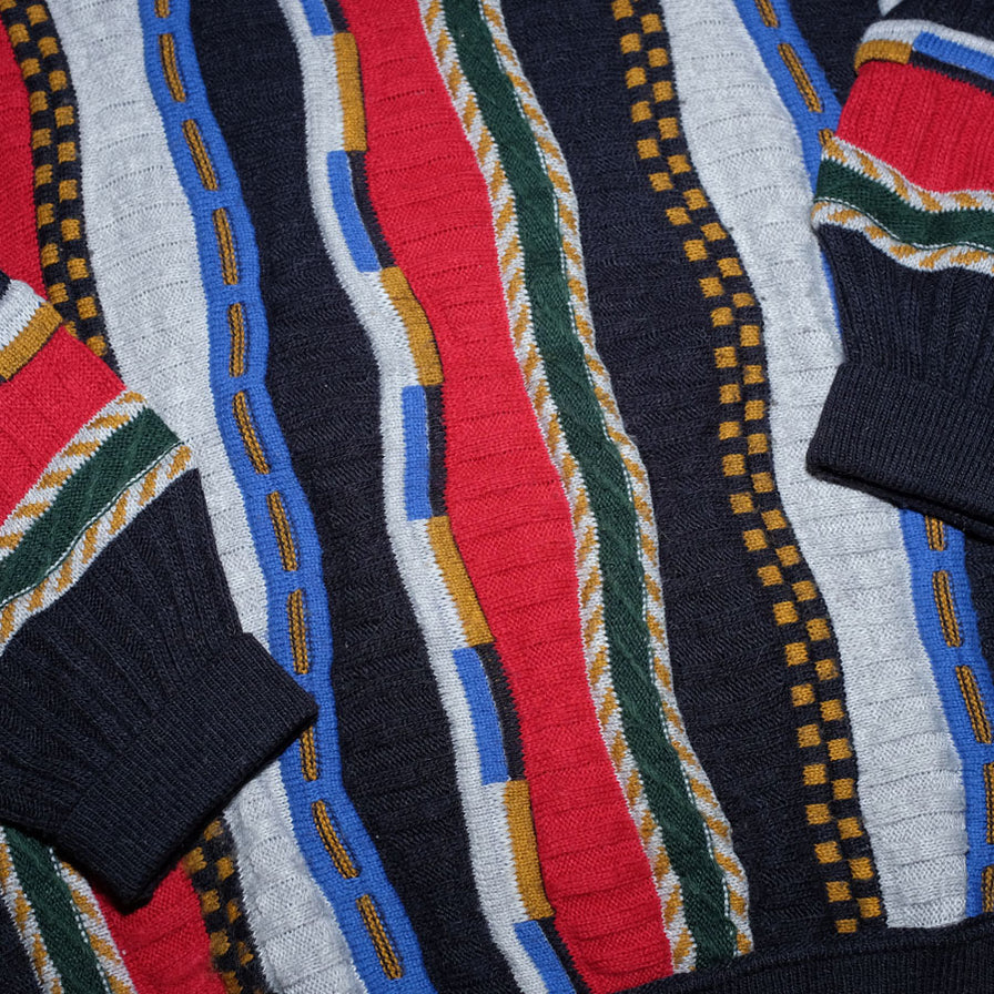 Vintage Coogi Style Sweater Large - Double Double Vintage