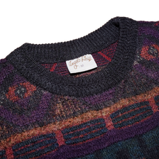 Vintage Pattern Sweatshirt Medium - Double Double Vintage