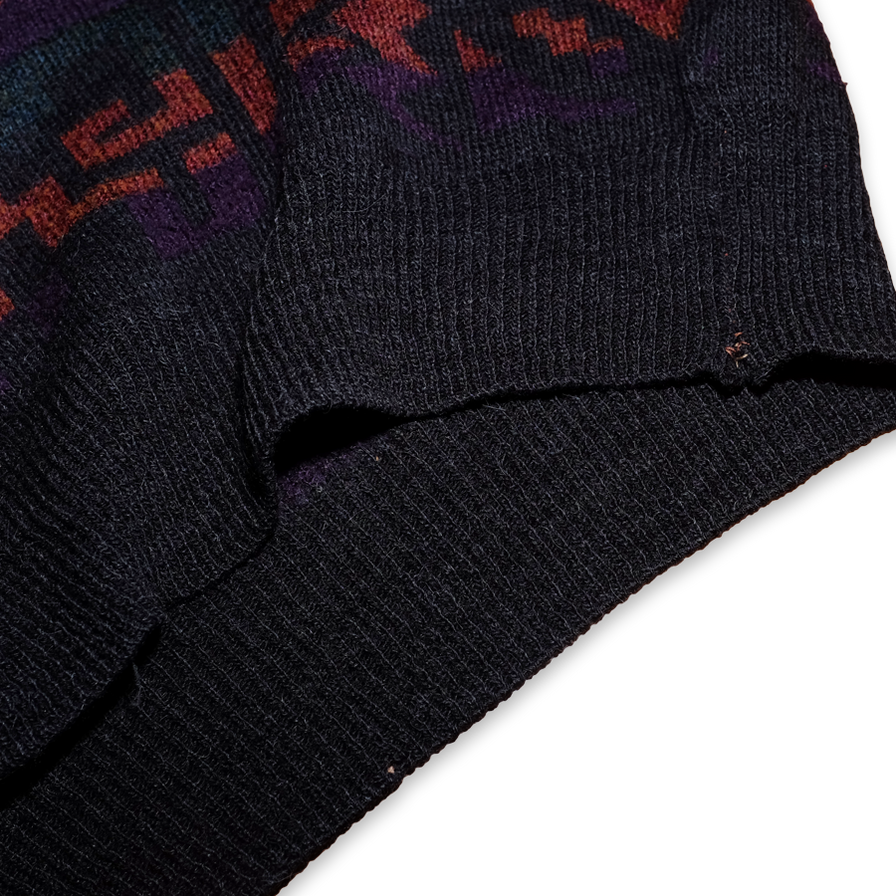 Vintage Pattern Sweatshirt Medium - Double Double Vintage