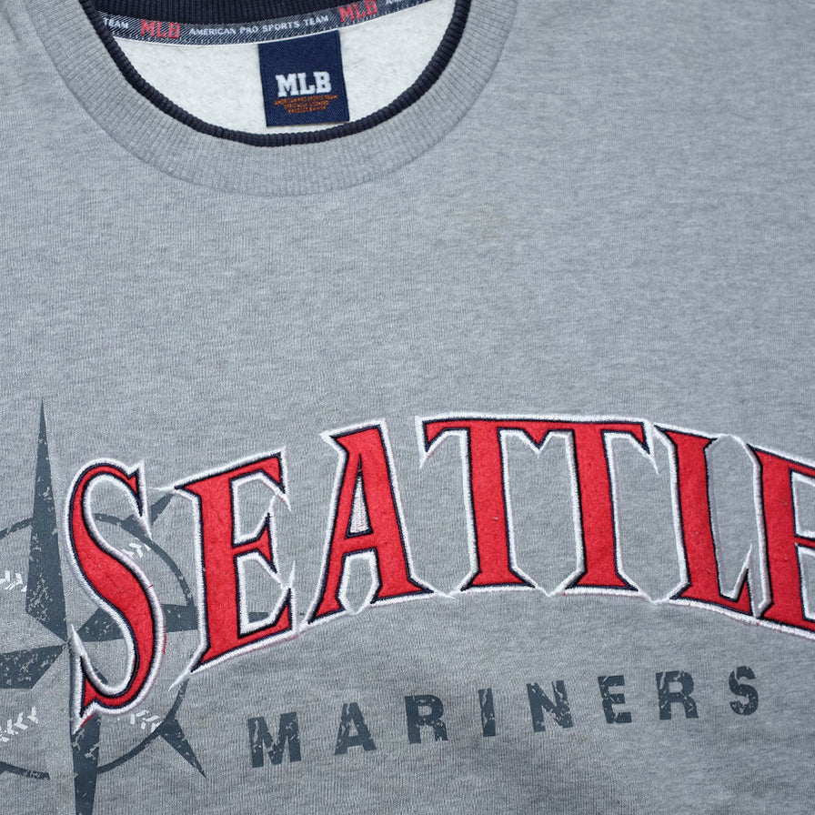 Vintage Seattle Mariners Sweater XLarge - Double Double Vintage