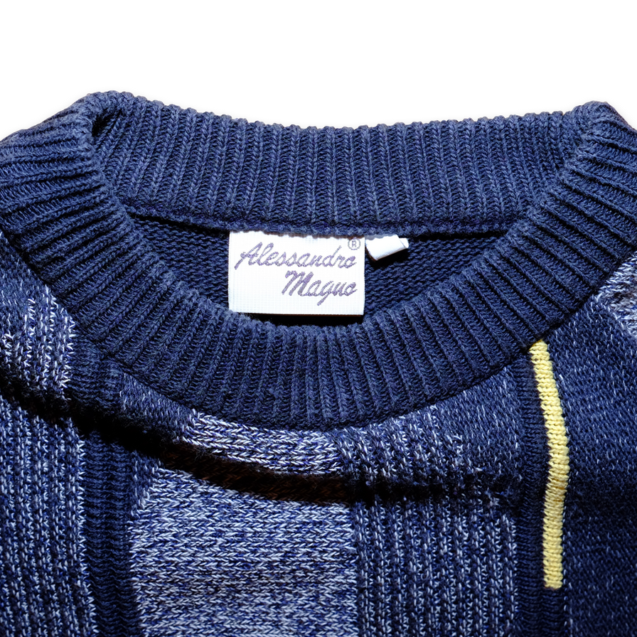 Vintage Knit Sweatshirt Small - Double Double Vintage