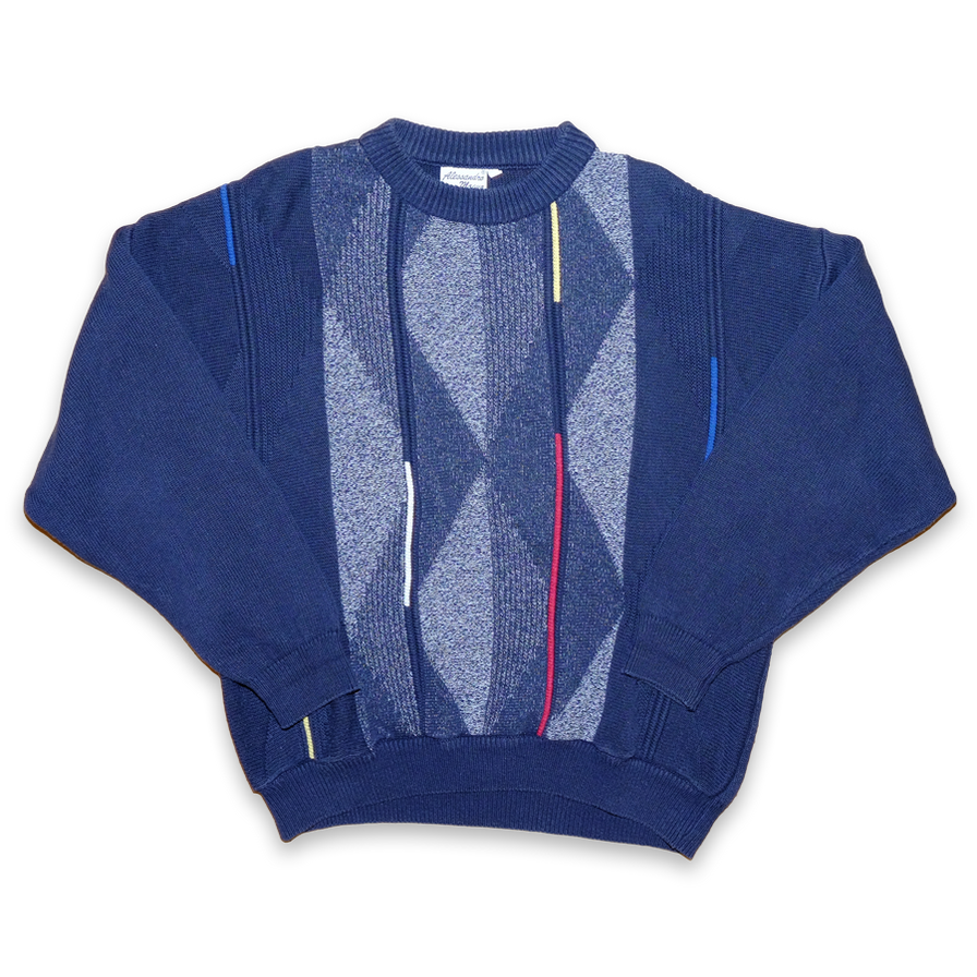 Vintage Knit Sweatshirt Small - Double Double Vintage