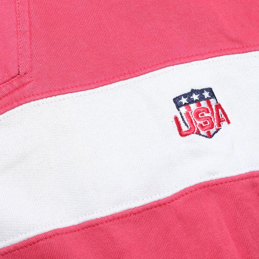 Vintage USA Q-Zip Sweater Large - Double Double Vintage