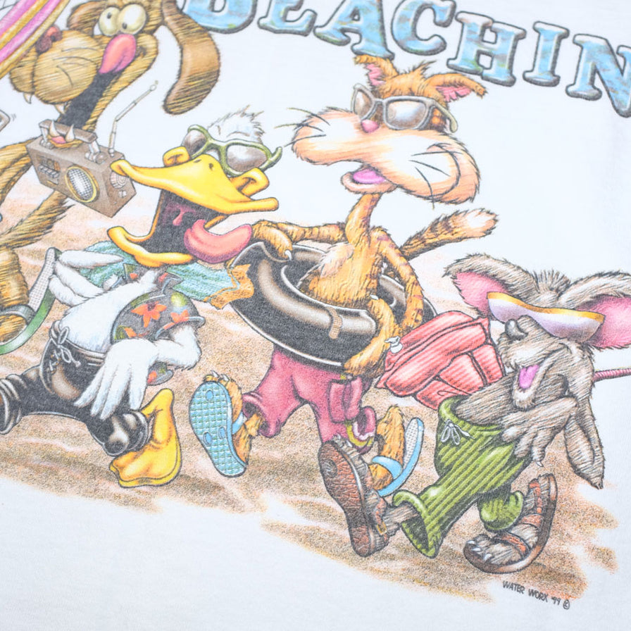 Vintage Graphic Tanktop Large - Double Double Vintage