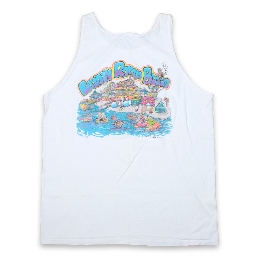 Vintage Graphic Tanktop Large - Double Double Vintage