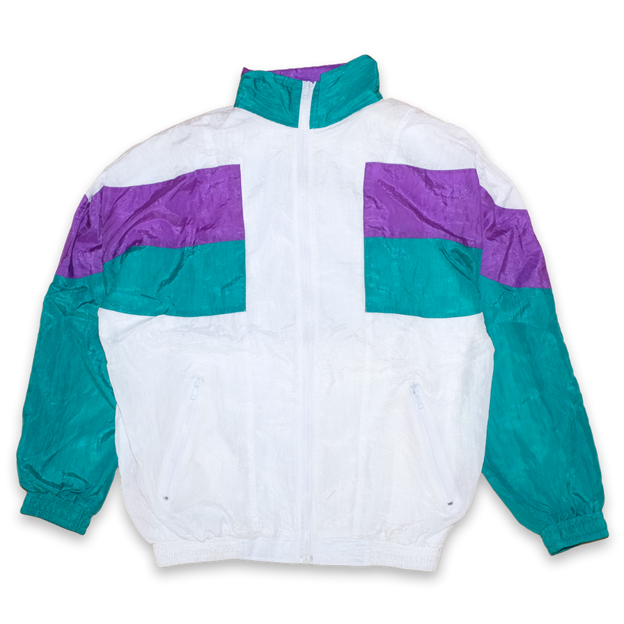 Vintage Color Blocking Tracksuit Medium - Double Double Vintage