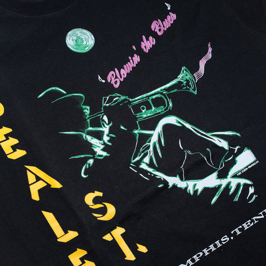 Vintage Beale Street Jazz T-Shirt Large - Double Double Vintage