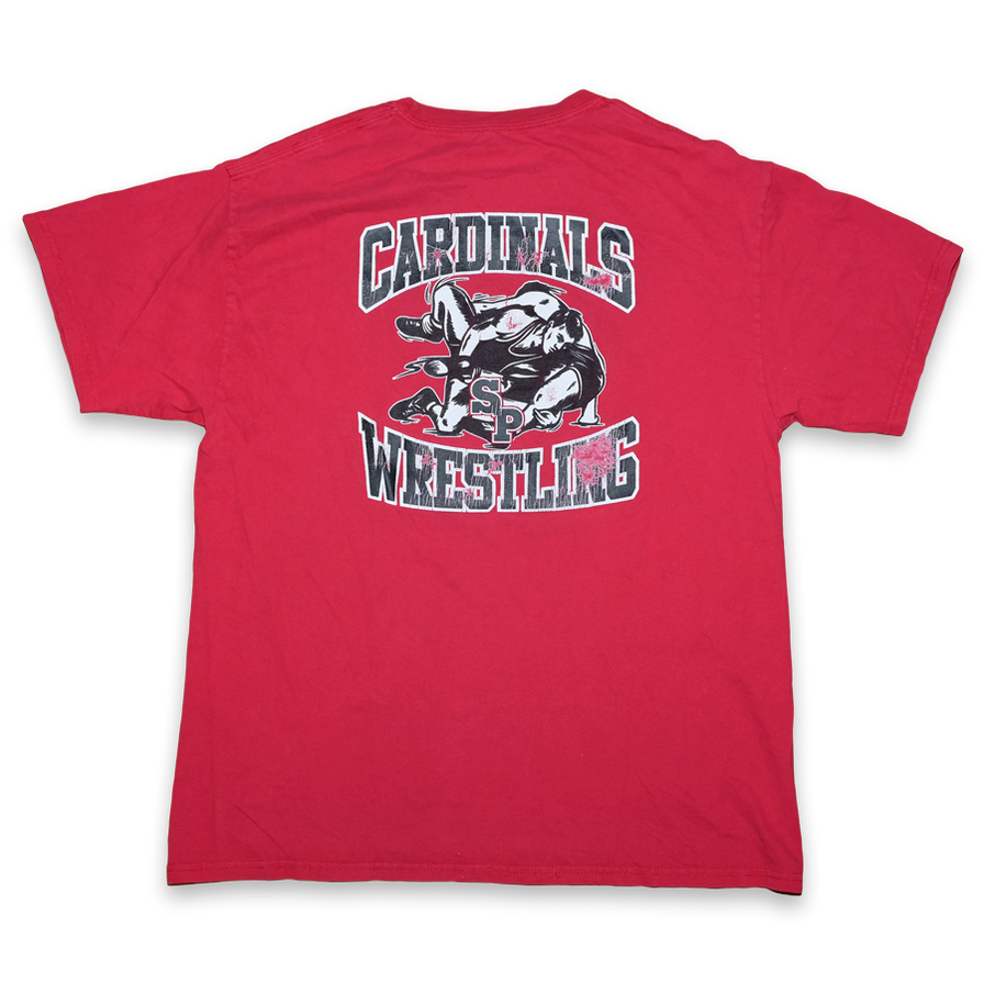 Vintage Cardinals Wrestling T-Shirt Large - Double Double Vintage
