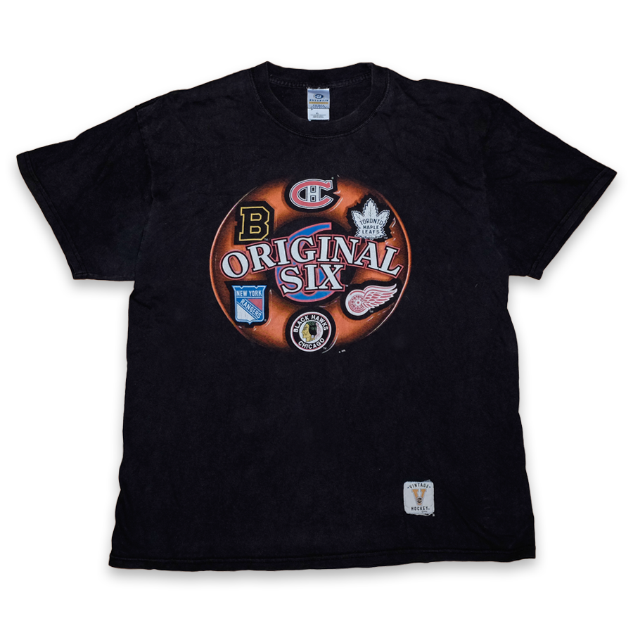 Vintage NHL Original Six Hockey T-Shirt XLarge | Double Double Vintage