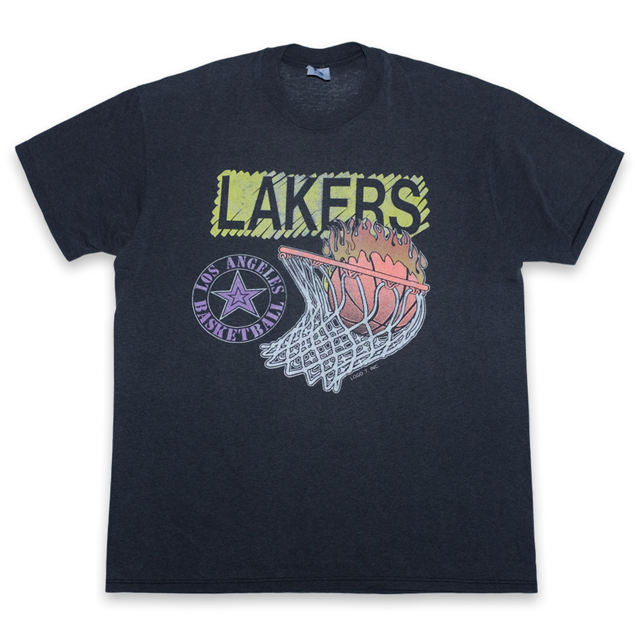 Vintage Lakers T-Shirt XLarge - Double Double Vintage