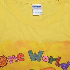 One World Many Stories T-Shirt Medium - Double Double Vintage