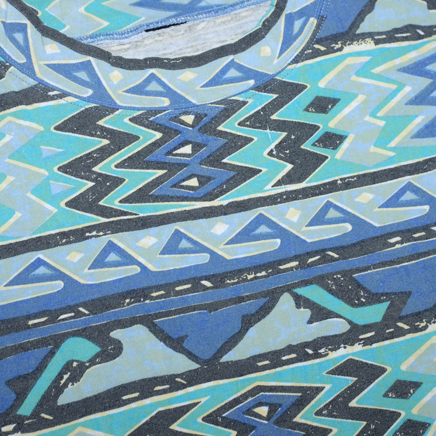 Vintage Pattern T-Shirt Large - Double Double Vintage