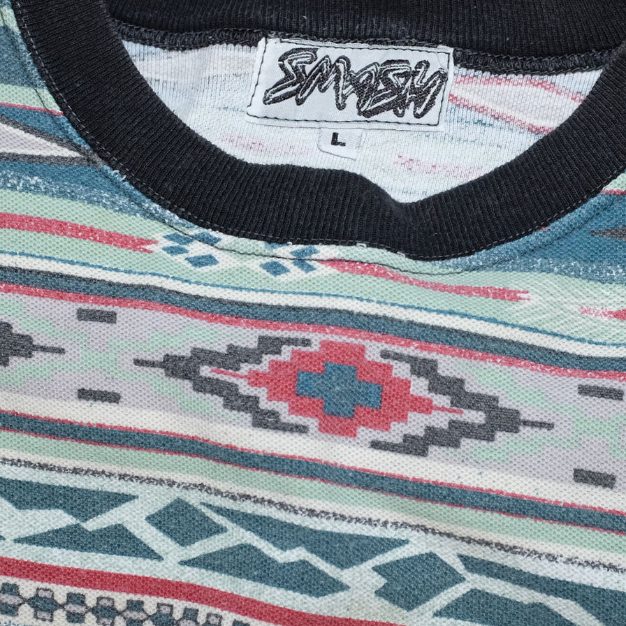 Vintage Pattern T-Shirt Large / XLarge - Double Double Vintage