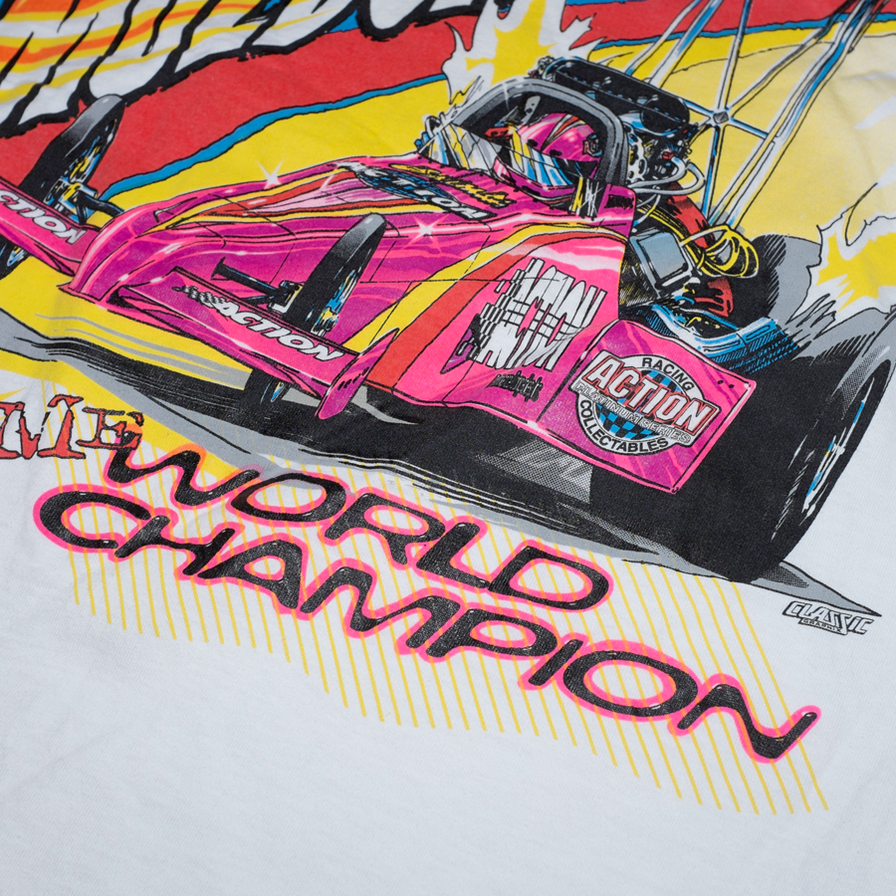 Vintage Racing T-Shirt Large - Double Double Vintage