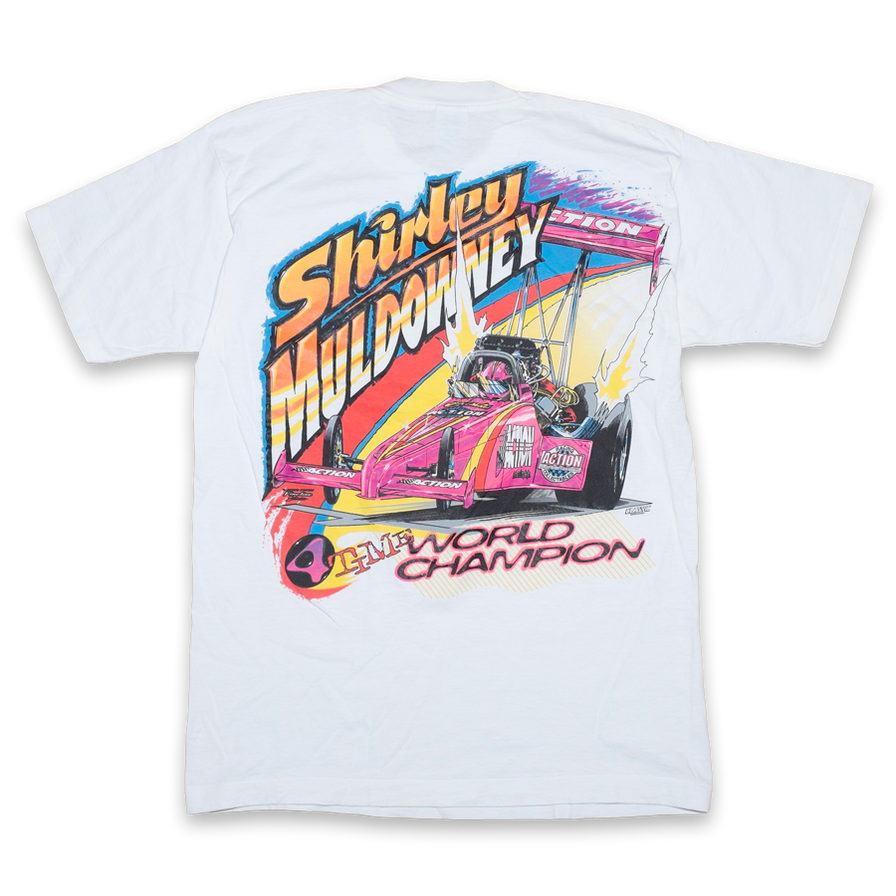 Vintage Racing T-Shirt Large - Double Double Vintage