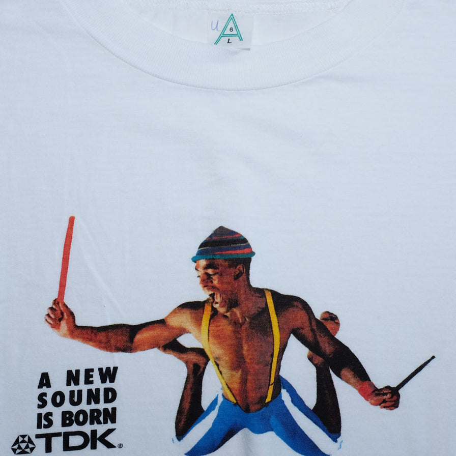 Vintage TDK T-Shirt Large - Double Double Vintage