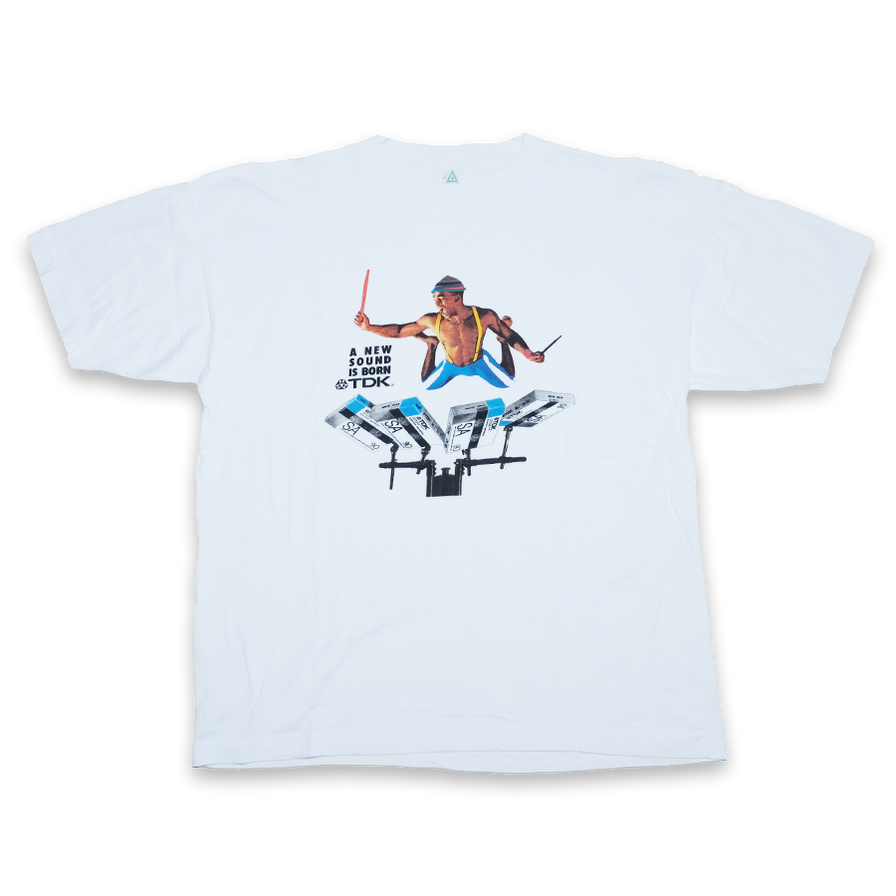 Vintage TDK T-Shirt Large - Double Double Vintage