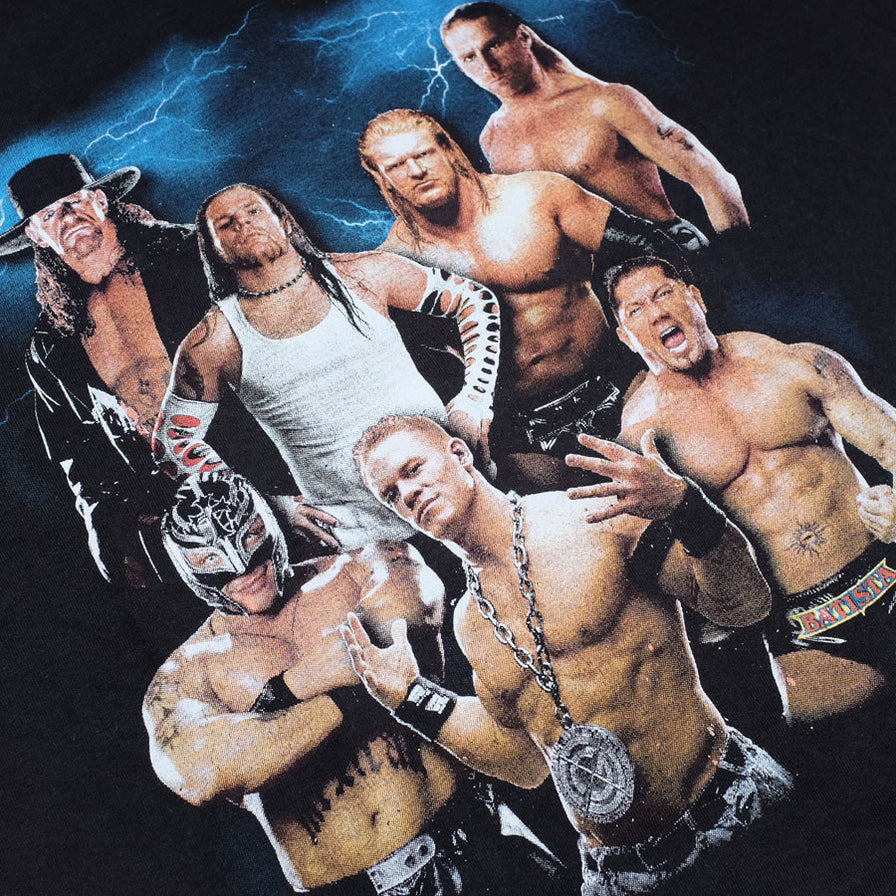 Vintage WWE Wrestling T-Shirt Large - Double Double Vintage