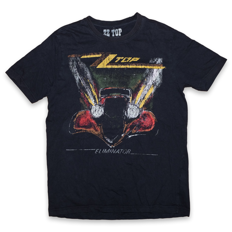 ZZ Top Eliminator T-Shirt Large - Double Double Vintage