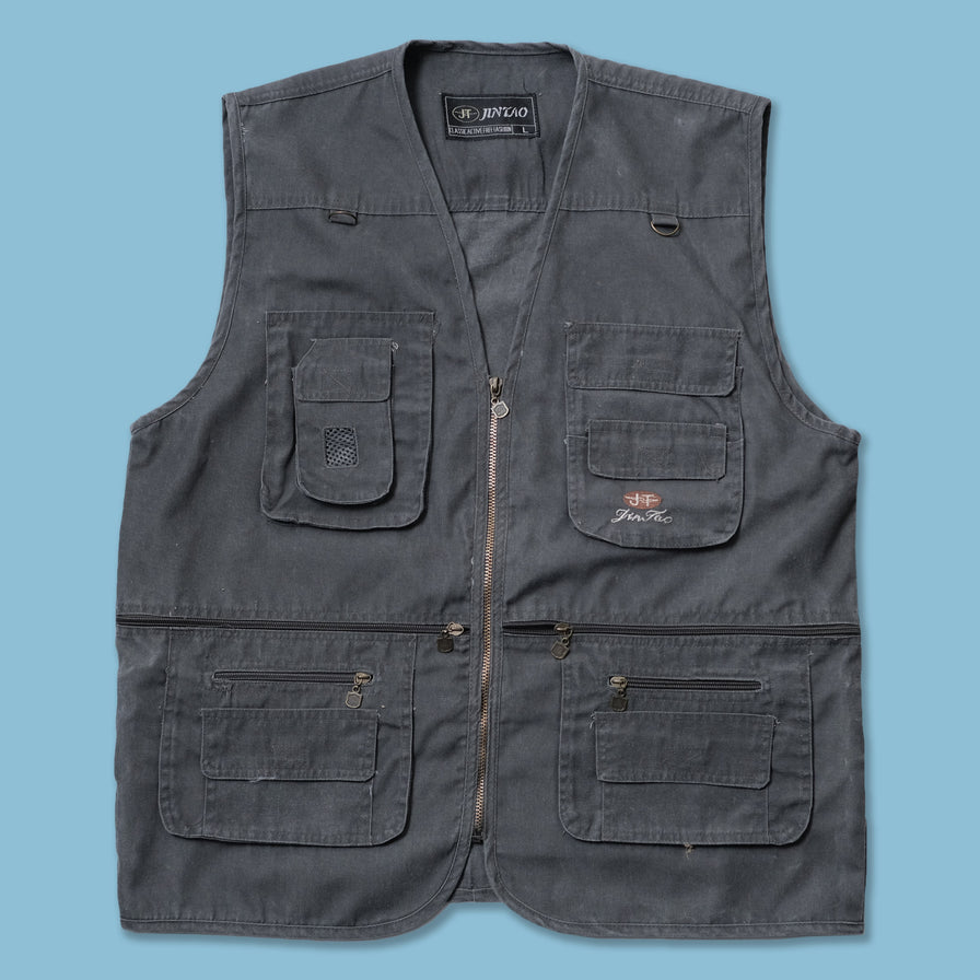 Vintage Utility Vest Large