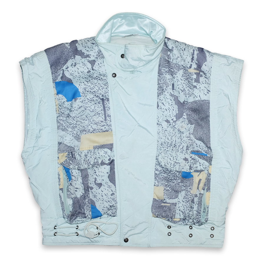 Vintage Ski Vest Large - Double Double Vintage