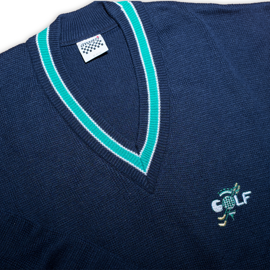 Vintage Golf Knit Sweater Medium - Double Double Vintage